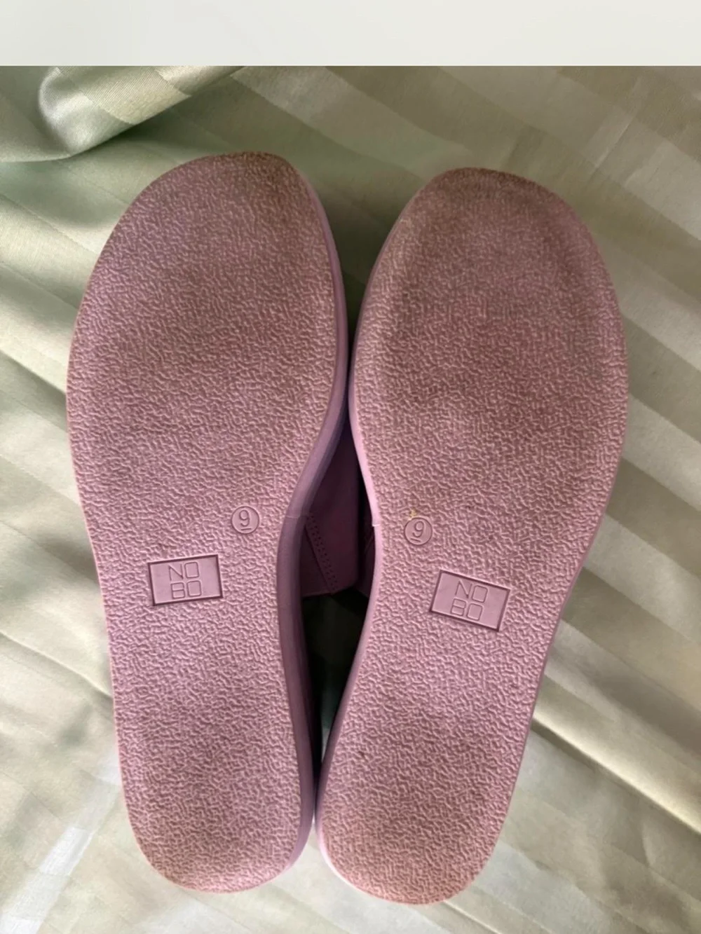 NOBO Urban Outfitters Platform Slide Sandals in Pastel Lavender 9